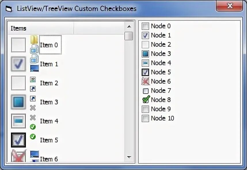Listview items. Listview и treeview. wpf treeview. иконки для treeview. древовидные checkbox.