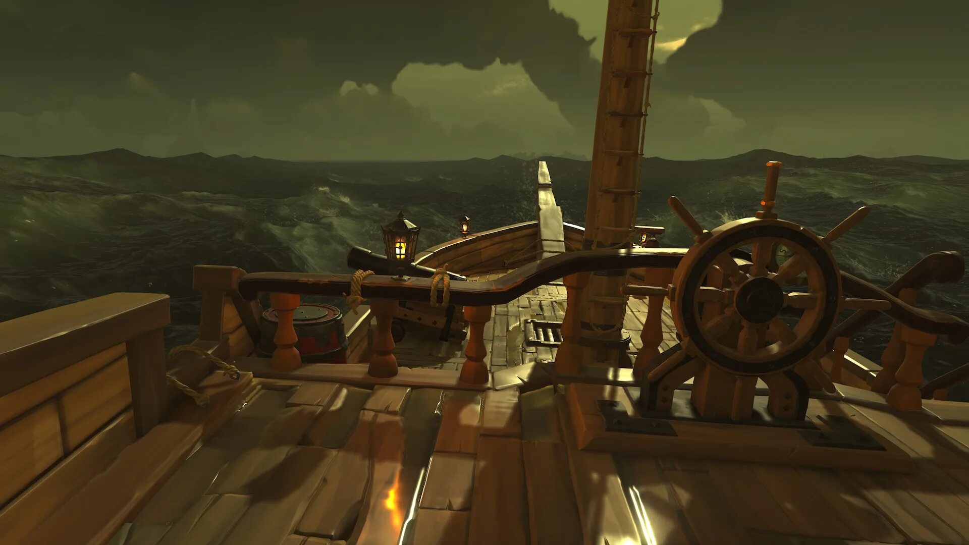 Sea of Thieves палуба. Палуба пиратского корабля Sea of Thieves. See of see игра.