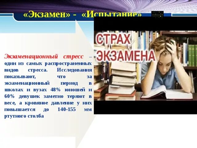 Профилактика экзаменационного стресса. Стресс на экзамене. Выявление экзаменационного стресса. Экзамен без стресса картинки.