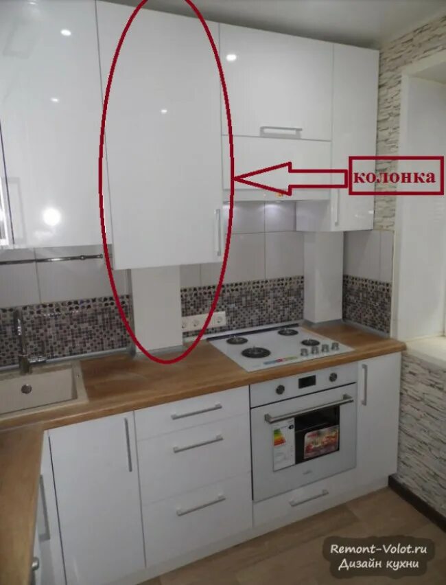 Можно ли газовую колонку прятать в шкаф