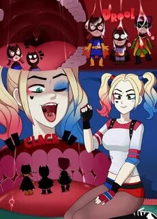 Giantess Harley Quinn (VORE) - Trick and Treat 2/3 by punishedmosquito on D...