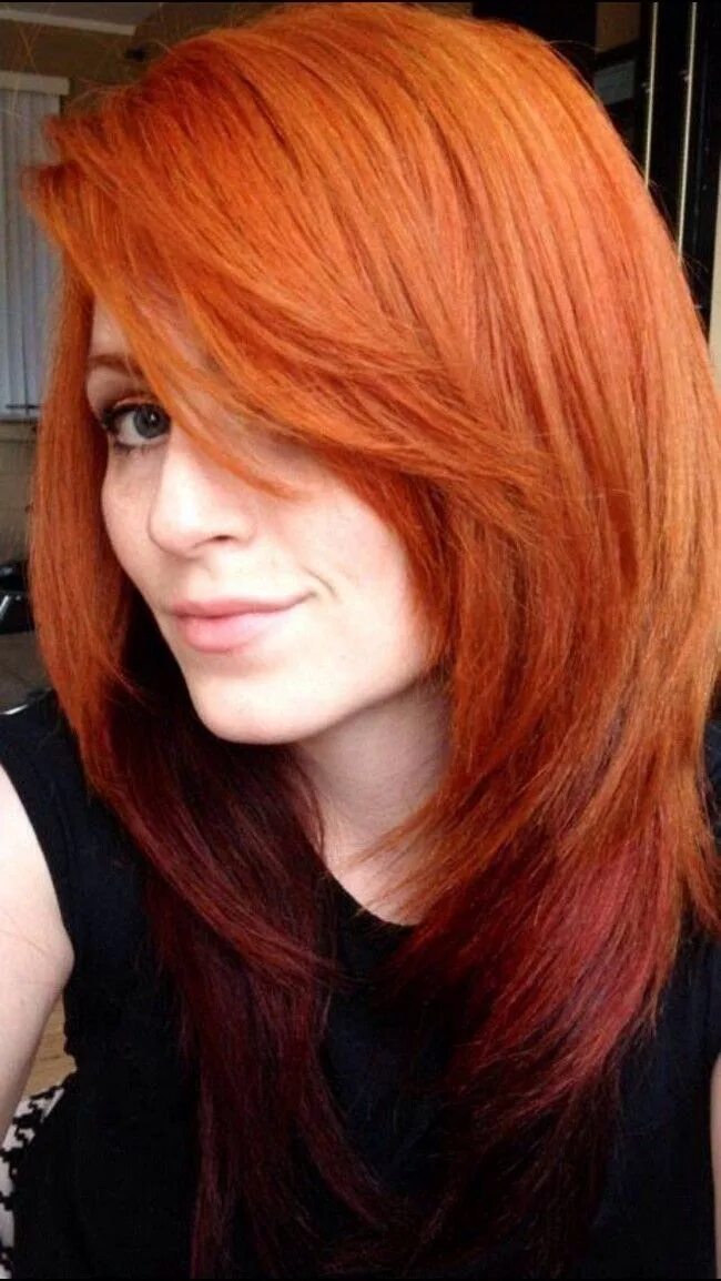 Как я буду выглядеть рыжей Pin by May Zii on MR Short hair with bangs, Hair styles, Long hair styles