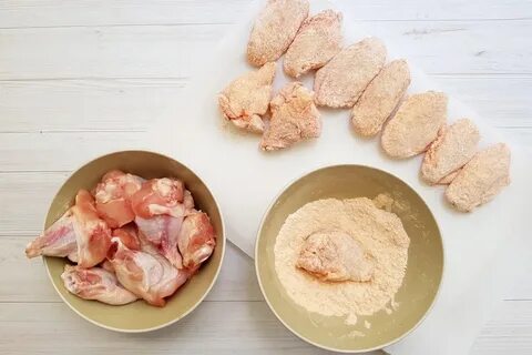 Куриные крылышки с майонезом