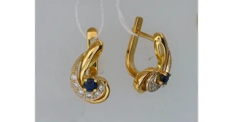 Серьги комбинированное