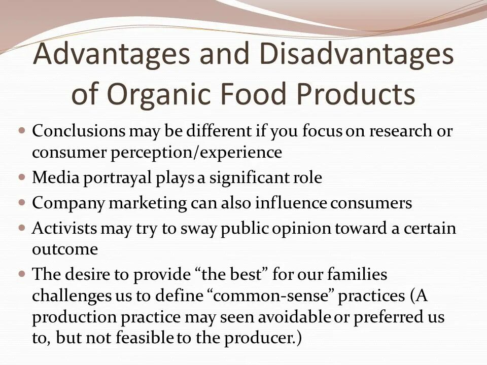 Discussing advantages and disadvantages. Organic food advantages. organic food advantages disadvantages. advantages and disadvantages of fast food. fast food pros and cons.