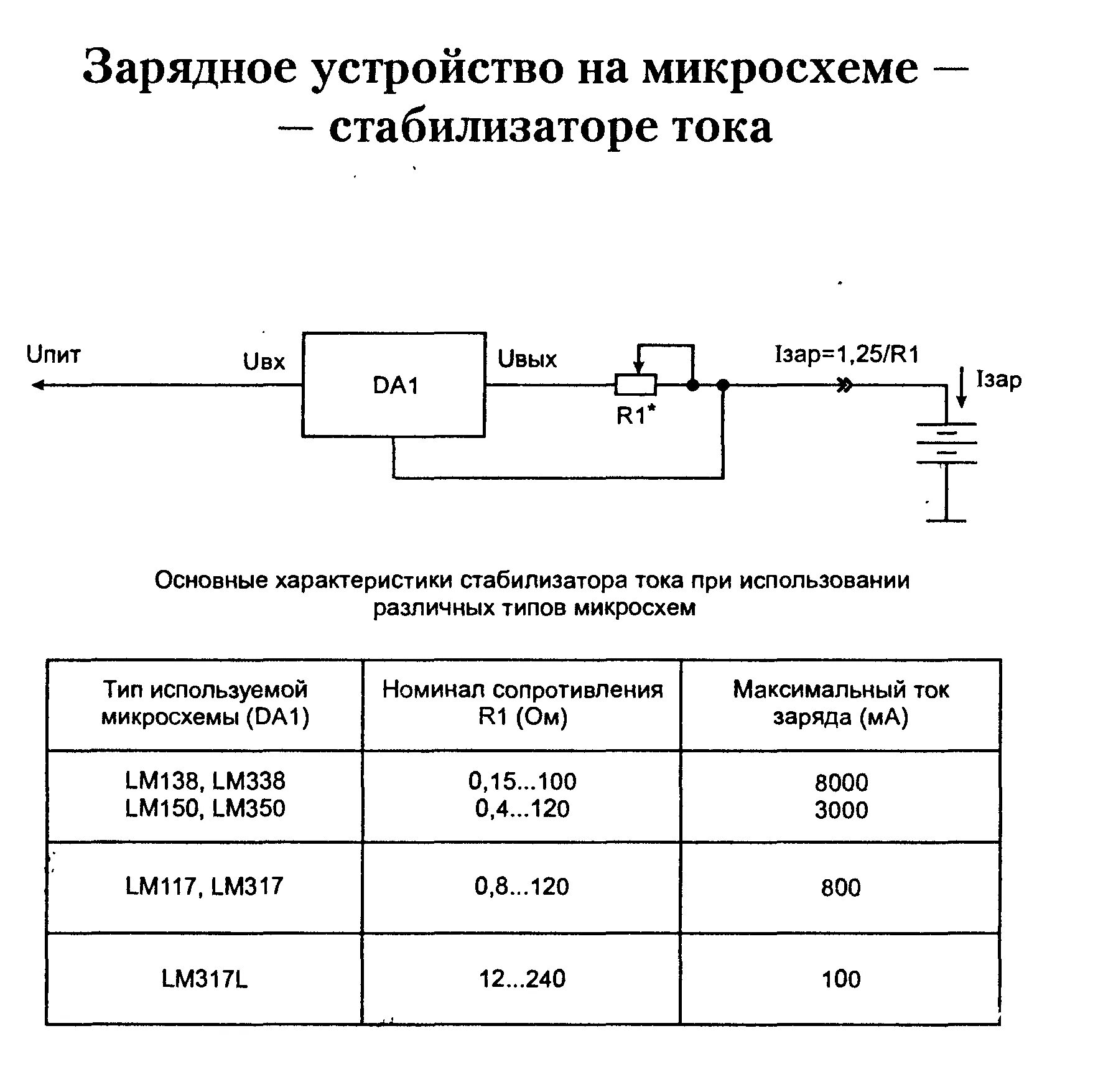 Ответы Mail.ru: схема зарядного устройства для зарядки аккумуляторов АА и ААА на