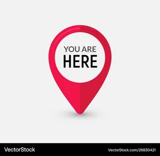 You are here center