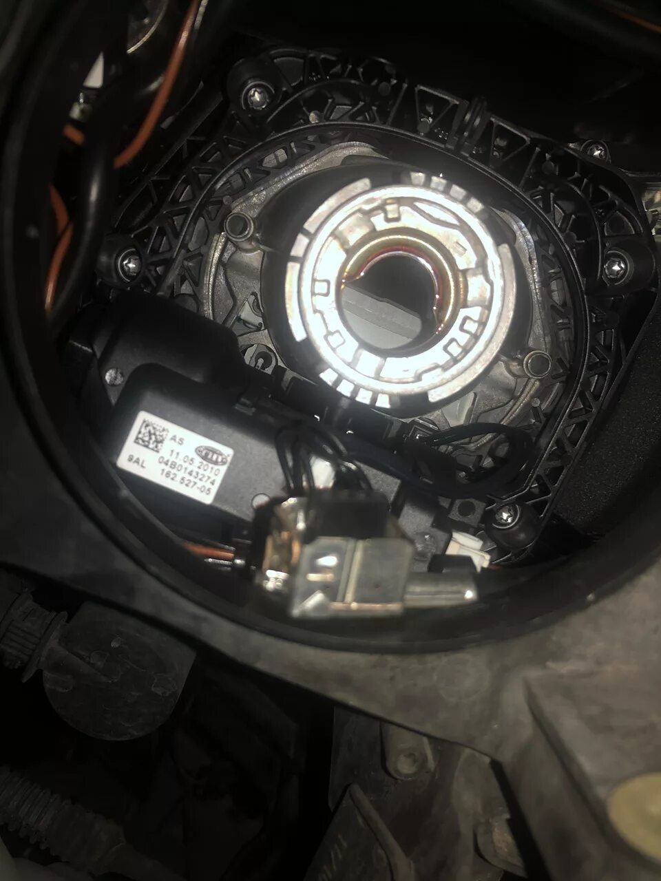 Замена ламп передних габаритов - Skoda Superb Mk2, 1,8 л, 2012 года электроника 