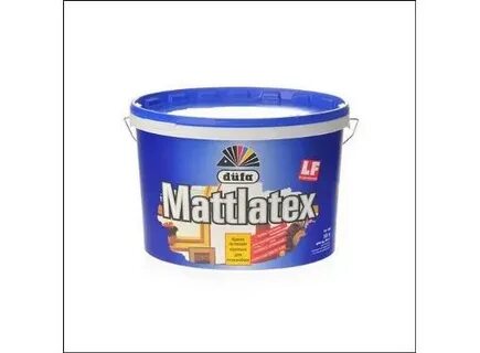 Краска матовая латексная dufa 10 л