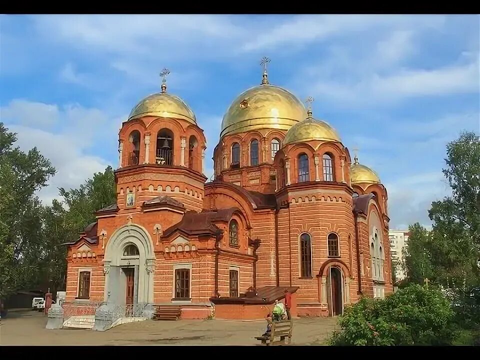 Патриарший визит в Томскую митрополию. Литургия в Богоявленском кафедральном соб