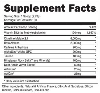 Other ingredients