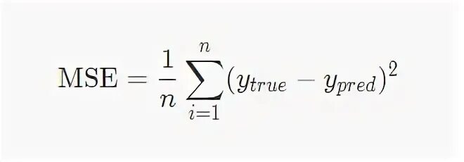 Mean squared error