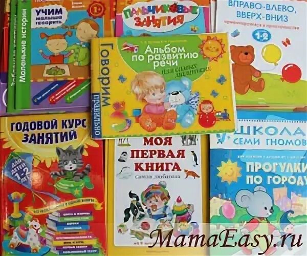 Книга от 1 года развитие
