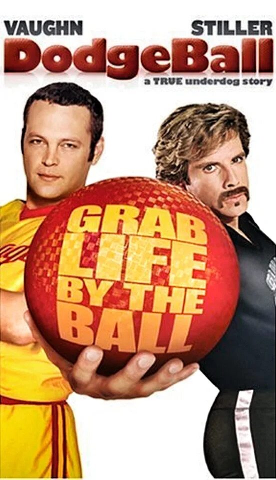 Винс вон и бен стиллер. Винс вон вышибалы. Dodgeball: a true underdog story, 2004. Винс вон вышибалы. Винс вон вышибалы.