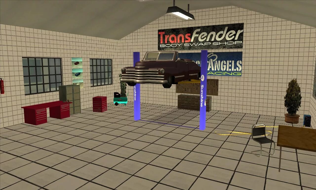 Cpm garage мод. Гараж гта сан андреас. gta san andreas doherty garage. гараж для гта са. интерьер гаража gta sa.