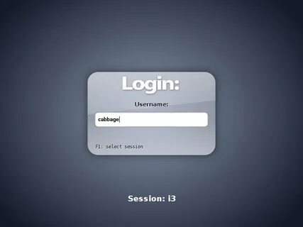 Share your login manager screens/configs / Artwork and Screenshots.