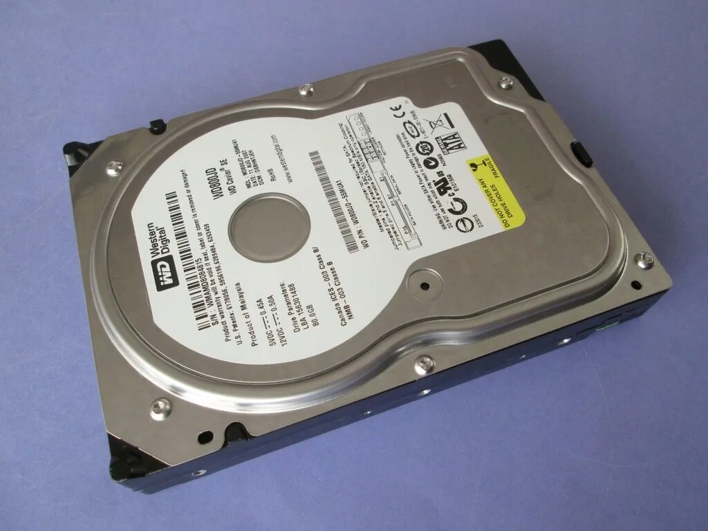 Купить жесткий бу. Western Digital wd800jd. Wd800 жесткий диск 80gb. HDD Western Digital 80gb (wd800jd). WD 800 жесткий диск.