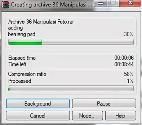 Creating archive