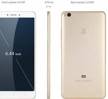 Mi max размер