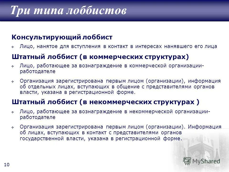 представители контакта