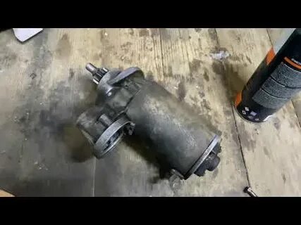Зачистить стартер