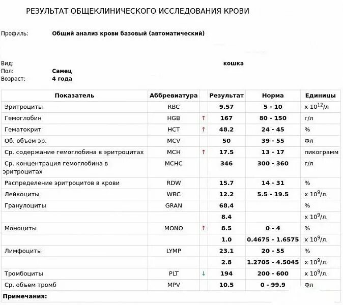 Нст в анализе крови