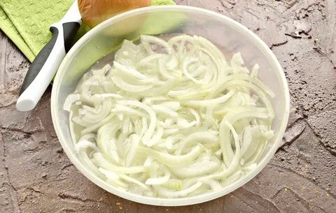 Замариновать лук с уксусом вкусно