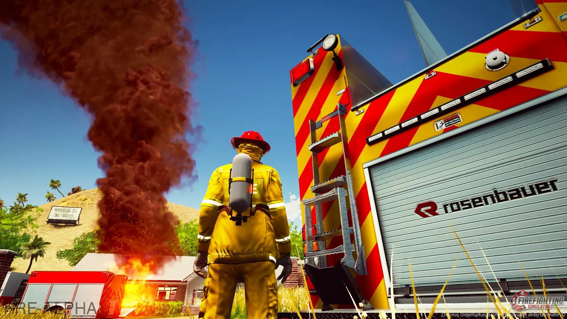 Firefighting simulator. Fire fighting simulator. firefighting simulator - the squad. firefighting simulator_steam_dn.