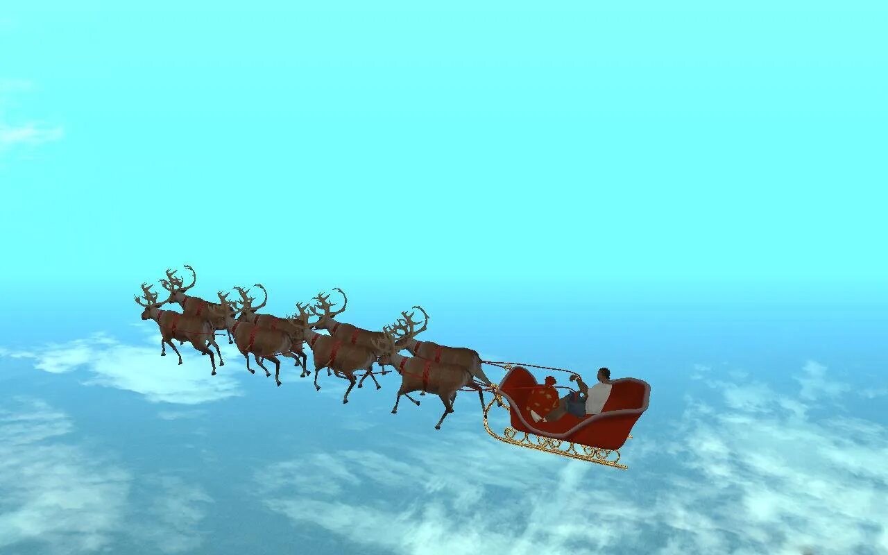 Хватание перемещение защита оленя. Оленья упряжка Деда Мороза. Санта на санях. Олени в упряжке Санта Клауса. Олени Деда Мороза.