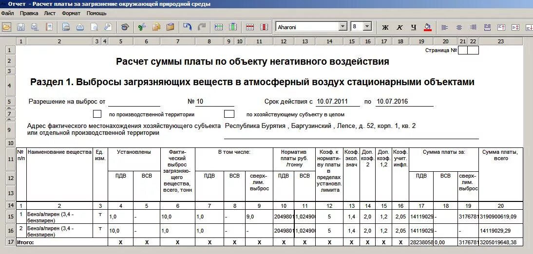 Декларация по отходам. Расчет платы за загрязнение атмосферы пример. Плата за выбросы загрязняющих веществ в атмосферный воздух. Исчисление платы за негативное воздействие на окружающую среду. Плата за негативное воздействие на окружающую среду расчет.