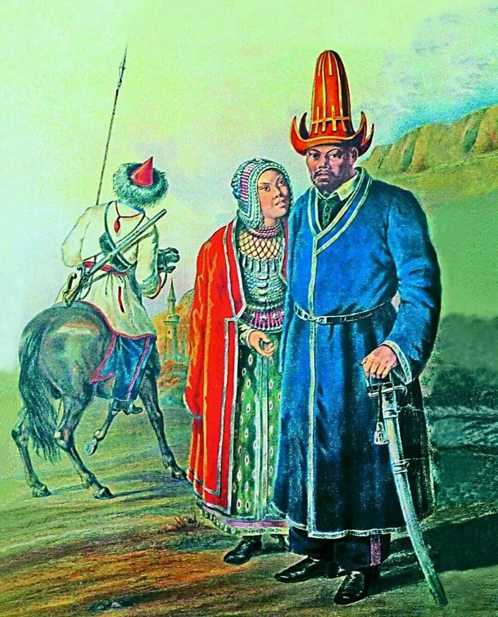 Подарок башкирских воинов женам