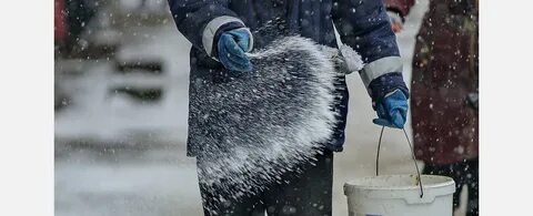 Зима реагенты
