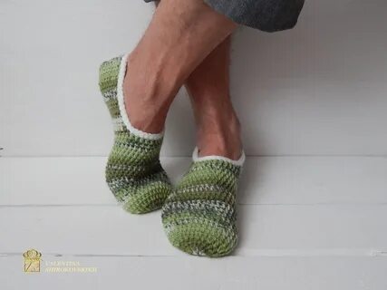 Связать красивые мужские следки