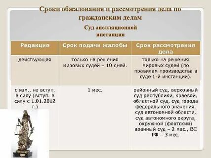 Обжалование 15 суток