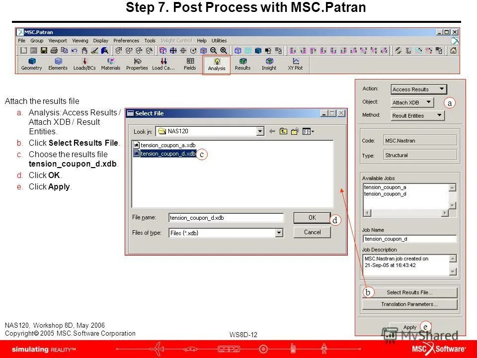 Русификатор msc. Сохранение msc c инструментом. result file. краткие сведения о прикладной программе msc nastran, patran. buckling form patran.