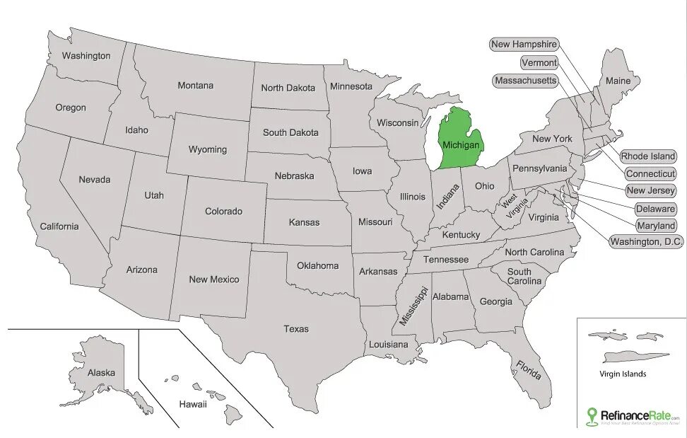 Округ Колумбия на карте США. Штат Вашингтон округ Колумбия на карте. Расположение Вашингтона на карте. Федеральный округ Колумбия на карте США.
