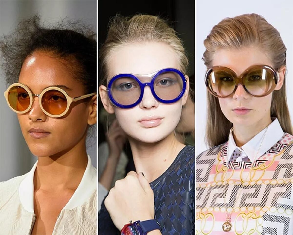 Какая форма очков в моде 2024. Модные круглые очки. Модные солнцезащитные очки. Модные солнечные очки. Модные круглые очки солнцезащитные.