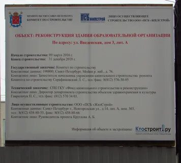 Фонд капитального спб