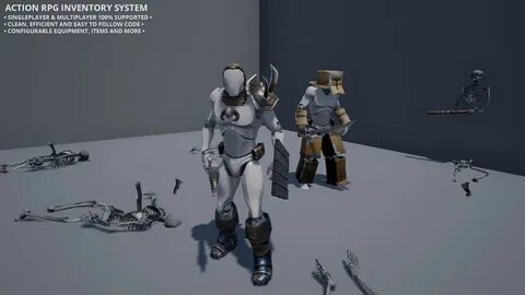 Unreal engine инвентарь