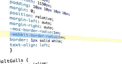 Webkit css