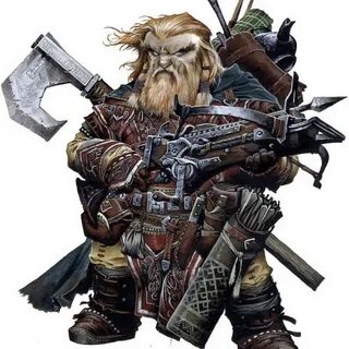 Dwarf with crossbow