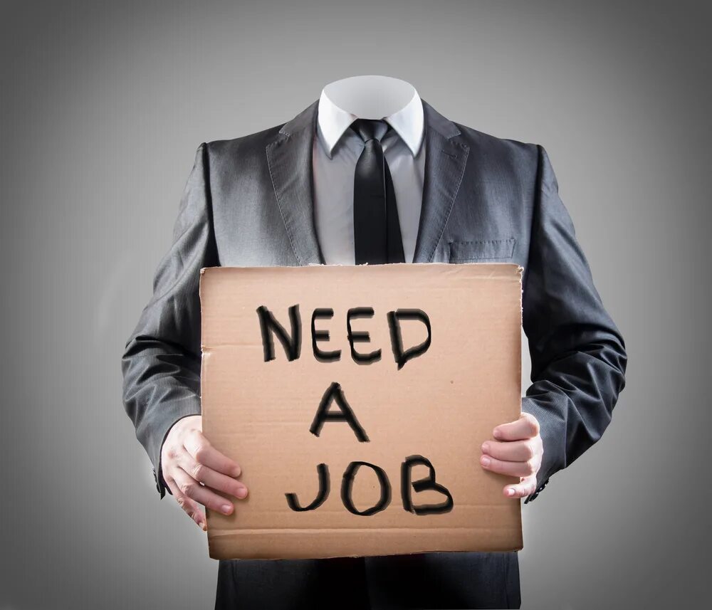 Need to find a job. Need a job. sign look for a job. need a job motion. sign in stock photo.