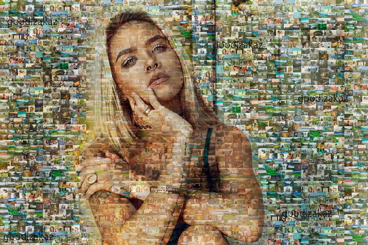 Фотография из фотографий. Картины ajnjvjpjbrf портрет. Фотомозаика Буш. Мозаика из фотографий. Картина из маленьких фотографий.