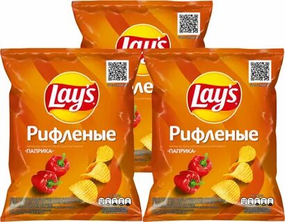 Чипсы лейс паприка