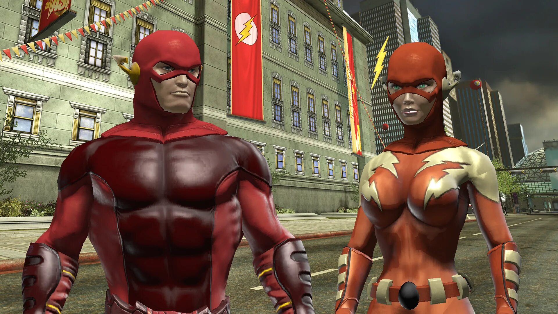 DCUO Flash. DC Universe online спидстеры.