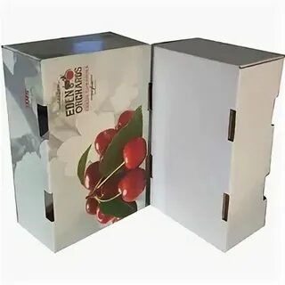 Коробка с виноградом в 4 раза