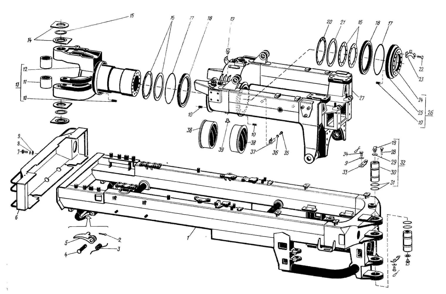 К7001 кировец. Узел трактора. Трактор к 700 рама чертеж. 700а. Узел трактора.