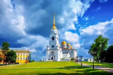 Красивые места города владимира