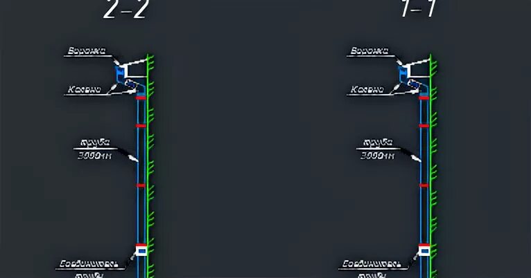 Чертеж трубы в автокаде Visszaélés csatorna Műveltség pipe dwg Által Mindig modul