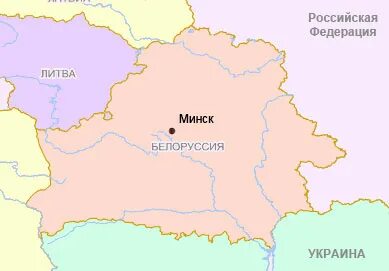 Где расположена беларусь
